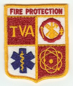 TVA Tennessee Valley Authority Fire Protection
Thanks to PaulsFirePatches.com for this scan.
