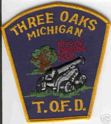 Three Oaks FD
Thanks to Brent Kimberland for this scan.
Keywords: michigan fire department