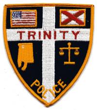 Trinity Police (Alabama)
Thanks to BensPatchCollection.com for this scan.
