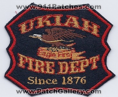 Ukiah Fire Department (California)
Thanks to Paul Howard for this scan.
Keywords: dept.