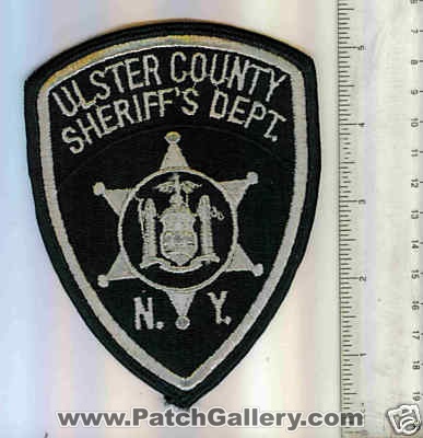 patchgallery ulster sheriff sheriffs county 911patches emblems depts enforcement