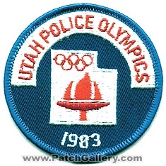 Utah Police Olympics 1983 (Utah)
Thanks to Alans-Stuff.com for this scan.
