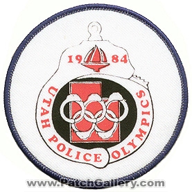 Utah Police Olympics 1984 (Utah)
Thanks to Alans-Stuff.com for this scan.
