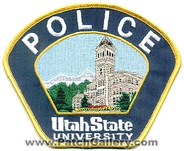 Utah State University Police Department (Utah)
Thanks to Alans-Stuff.com for this scan.
Keywords: dept.
