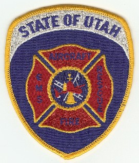 Utah ANGB Aircraft Fire EMS Rescue
Thanks to PaulsFirePatches.com for this scan.
Keywords: air national guard base usaf cfr arff crash