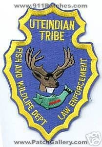 Ute Indian Tribe Fish and Wildlife Department Law Enforcement (Utah)
Thanks to apdsgt for this scan.
Keywords: police dept.