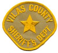 Vilas County Sheriff's Dept (Wisconsin)
Thanks to BensPatchCollection.com for this scan.
Keywords: sheriffs department