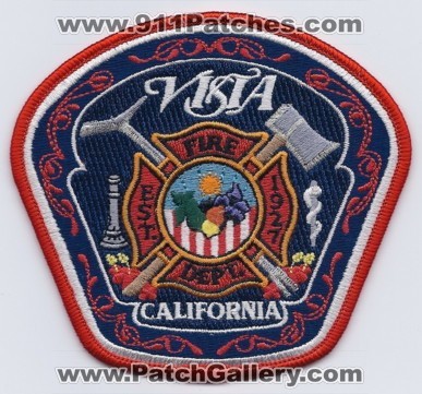 Vista Fire Department (California)
Thanks to Paul Howard for this scan.
Keywords: dept.
