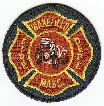 Wakefield Fire Dept
Thanks to PaulsFirePatches.com for this scan.
Keywords: massachusetts department