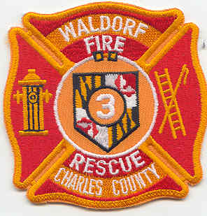 Waldorf Fire Rescue 3
Thanks to Tom Grannis for this scan.
County: Charles
Keywords: maryland