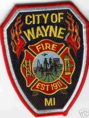 Wayne Fire
Thanks to Brent Kimberland for this scan.
Keywords: michigan city of
