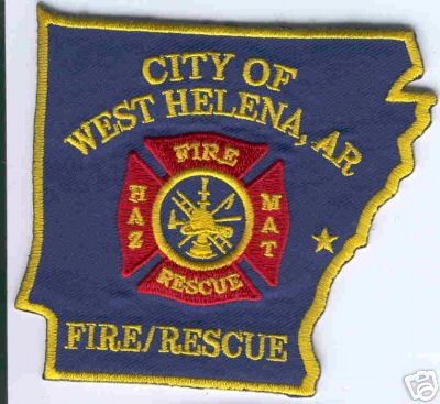 West Helena Fire Rescue
Thanks to Brent Kimberland for this scan.
Keywords: arkansas city of hazmat mat