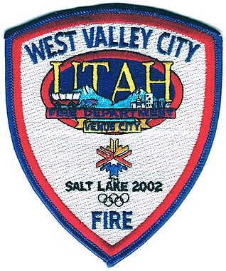 West Valley City Fire Salt Lake 2002 Olympics
Thanks to Alans-Stuff.com for this scan.
Keywords: utah department