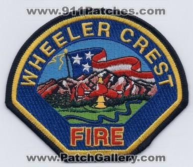 Wheeler Crest Fire Department (California)
Thanks to Paul Howard for this scan.
Keywords: dept.