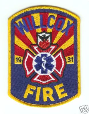 Willcox Fire (Arizona)
Thanks to Jack Bol for this scan.
