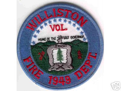 Williston Vol Fire Dept
Thanks to Enforcer31.com for this scan.
Keywords: vermont volunteer department