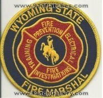 Wyoming State Fire Marshal (Wyoming)
Thanks to Mark Hetzel Sr. for this scan.
Keywords: prevention investigators training electrical