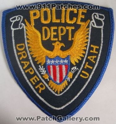 Draper Police Department (Utah)
Thanks to Alans-Stuff.com for this scan.
Keywords: dept.