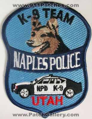 Naples Police Department K-9 Team (Utah)
Thanks to Alans-Stuff.com for this scan.
Keywords: dept. k9