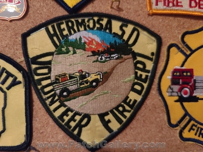 Hermosa Volunteer Fire Department Patch (South Dakota)
Thanks to Jeremiah Herderich for the picture.
Keywords: vol. dept.
