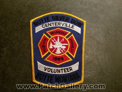 Centerville Volunteer Fire Department Butte Silver Bow Patch (Montana)
Thanks to Jeremiah Herderich for the picture.
Keywords: vol. dept. organized 1889