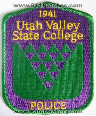Utah State College Police Department (Utah)
Thanks to Alans-Stuff.com for this scan.
Keywords: dept.