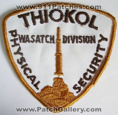 Thiokol Wasatch Division Physical Security (Utah)
Thanks to Alans-Stuff.com for this scan.
