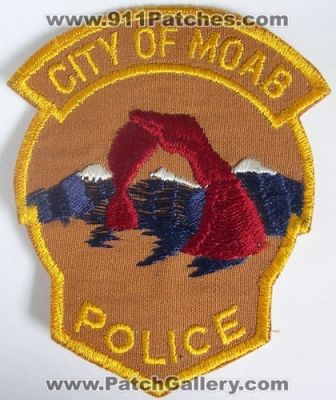 Moab Police Department (Utah)
Thanks to Alans-Stuff.com for this scan.
Keywords: dept. city of
