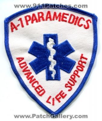 A-1 Paramedics Advanced Life Support Patch (Colorado)
[b]Scan From: Our Collection[/b]
Keywords: a1 ems als