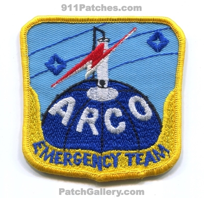 ARCO Emergency Response Team ERT Patch (Texas)
Scan By: PatchGallery.com
Keywords: fire department dept. rescue ems hazardous materials hazmat haz-mat industrial plant company co.