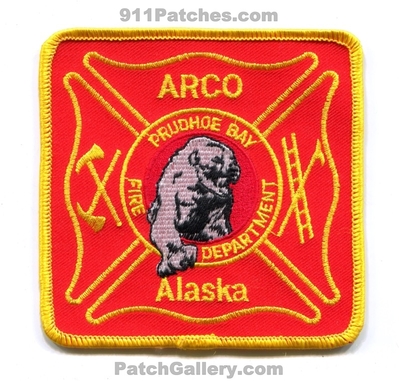 ARCO Oil Prudhoe Bay Fire Department Patch (Alaska)
Scan By: PatchGallery.com
Keywords: gas petroleum dept. ert hazmat haz-mat