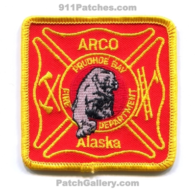 ARCO Oil Prudhoe Bay Fire Department Patch (Alaska)
Scan By: PatchGallery.com
Keywords: gas petroleum dept. ert hazmat haz-mat