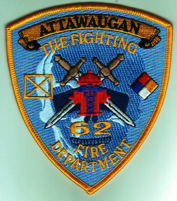 Attawugan Fire Department 62 (Connecticut)
Thanks to Dave Slade for this scan.
