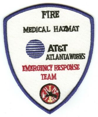 AT&T Atlanta Works Emergency Response Team
Thanks to PaulsFirePatches.com for this scan.
Keywords: georgia fire medical hazmat haz mat ert