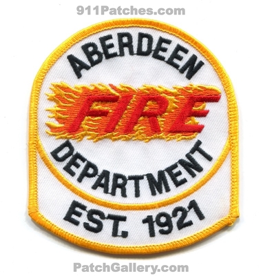 Aberdeen Fire Department Patch (North Carolina)
Scan By: PatchGallery.com
Keywords: dept. est. 1921