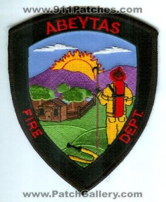 Abeytas Fire Department (New Mexico)
Scan By: PatchGallery.com
Keywords: dept.