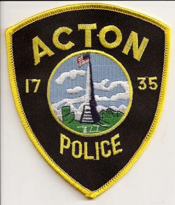 Acton Police
Thanks to EmblemAndPatchSales.com for this scan.
Keywords: massachusetts