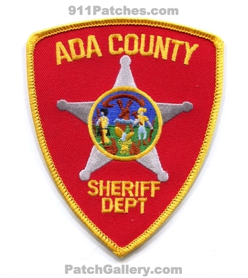 Ada County Sheriffs Department Patch (Idaho)
Scan By: PatchGallery.com
Keywords: co. dept. office