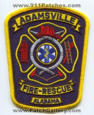 Adamsville Fire Rescue Department (Alabama)
Scan By: PatchGallery.com
Keywords: dept.