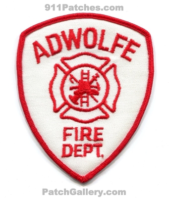 Adwolfe Fire Department Patch (Virginia)
Scan By: PatchGallery.com
Keywords: dept.