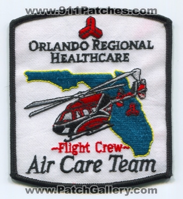 Air Care Team Flight Crew (Florida)
Scan By: PatchGallery.com
Keywords: ems medical helicopter ambulance orlando regional healthcare