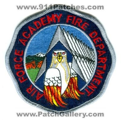 Air Force Academy Fire Department Patch (Colorado)
[b]Scan From: Our Collection[/b]
Keywords: dept. usaf