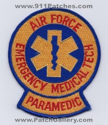 Air Force Emergency Medical Technician Paramedic (UNKNOWN STATE)
Thanks to Paul Howard for this scan.
Keywords: emt ems usaf