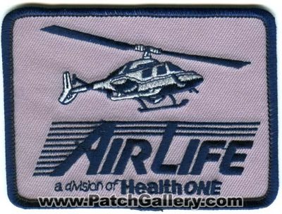 AirLife Denver Patch (Colorado)
[b]Scan From: Our Collection[/b]
Keywords: ems air medical helicopter a division of health one