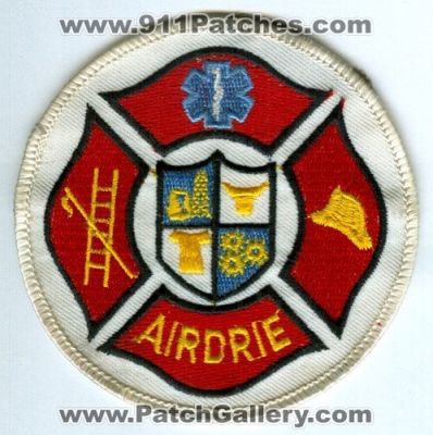 Airdrie Fire Department (Canada AB)
Scan By: PatchGallery.com
