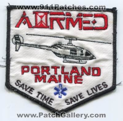 Airmed Patch (Maine)
Scan By: PatchGallery.com
Keywords: ems air medical helicopter ambulance portland save time save lives