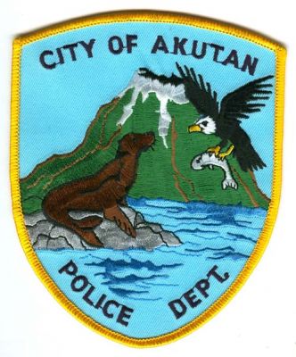 Akutan Police Dept (Alaska)
Scan By: PatchGallery.com
Keywords: department city of