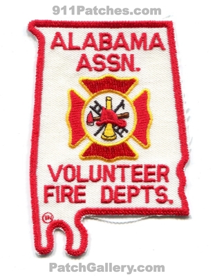 Alabama Association of Volunteer Fire Departments AAVFD Patch (Alabama)
Scan By: PatchGallery.com
Keywords: assoc. assn. vol. depts.
