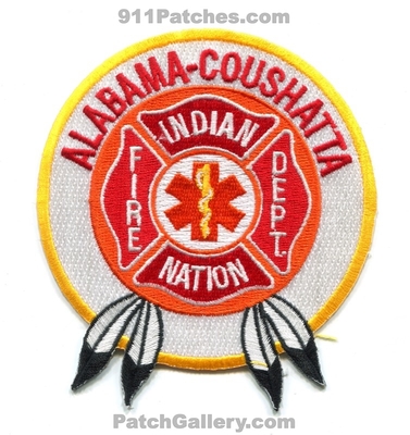 Alabama Coushatta Indian Nation Fire Department Patch (Texas)
Scan By: PatchGallery.com
Keywords: dept. tribal tribe