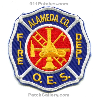 Alameda County Fire Department Office of Emergency Services OES Patch (California)
Scan By: PatchGallery.com
Keywords: dept. o.e.s.